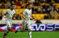 Robbie Brady wasn't the only Irishman to score a stunning goal yesterday