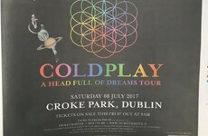 It's official - Coldplay are coming to Croke Park next summer