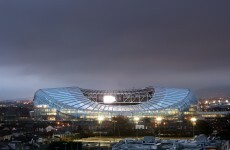 Welcome back: Lansdowne Road looks set for visit of Three Lions