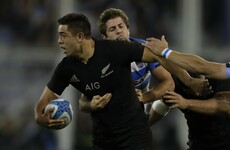 Inexperienced All Black centre showed the handling skills that make him anything but a weak link