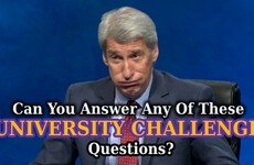 Can You Answer Any Of These University Challenge Questions?