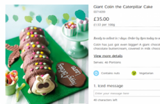 Did you know there's a giant Colin the Caterpillar that feeds 40 people?