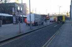 Disruptions to Luas Red Line after car strikes tram