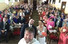 This 'cool priest' helped a couple from Donegal get the perfect wedding selfie