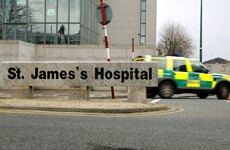 Patients at St James's unable to have water with tablets due to leak