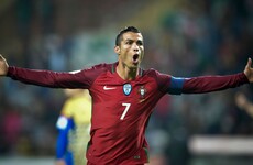 Ronaldo returns with four-goal haul for Portugal, Faroe Islands shock win and all tonight's WCQ results