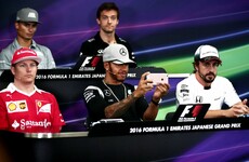 Lewis Hamilton refuses to answer reporters' questions after Snapchat saga