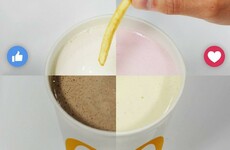 McDonald's posted about dipping chips in milkshakes and people were delighted