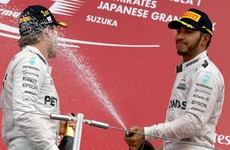 Hamilton bemoans wheelspin as Rosberg closes in on F1 title with win in Japan