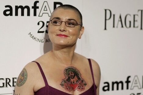 Sinéad O'Connor pictured earlier this year