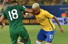 Bolivia player urges 'Charlie Big B******s' Neymar to show respect