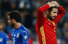 Fuming Pique to quit Spain squad after sleeve uproar