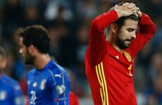 Fuming Pique to quit Spain squad after sleeve uproar