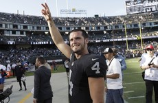Start the Carr if he's available - week 6 NFL fantasy football advice