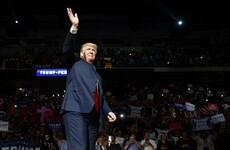While we're all looking at the Budget, Donald Trump is having a go at his own party