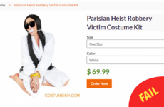 People are raging over this 'tasteless' Kim Kardashian robbery Halloween costume