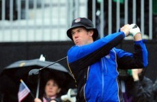 Ryder Cup underway despite bad weather