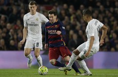 You won't be able to watch the first El Clasico of the season live on TV