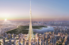 The world's tallest tower has broken ground