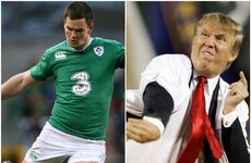 Ireland's rugby team are staying in Trump Tower for their clash with the All Blacks