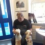 Stolen dog reunited with owner after being found on sale at a fair