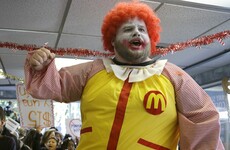 Ronald McDonald has fallen victim to the current 'creepy clown' craze