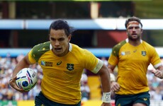 Wallabies star to make European debut for Leicester in Glasgow clash