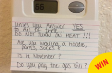 Every Irish household needs this mam's set of rules for turning on the heat