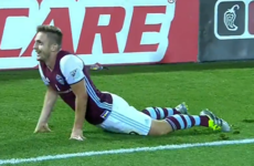 Kevin Doyle shows he's still got an eye for goal with cracking diving header