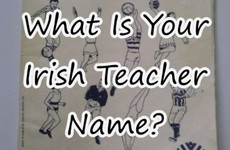 What Is Your Irish Teacher Name?