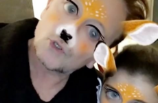 Bono used the deer filter on his daughter's Snapchat and people can't deal