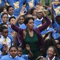 Michelle Obama sets world record... for star-jumps