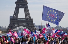 Tens of thousands protest against gay marriage on streets of Paris