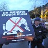 Fingal residents protest against 'monster' sewage plant