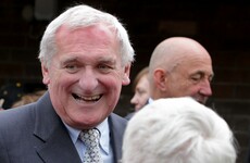 Bertie Ahern is feeling good about Fianna Fáil's general election chances