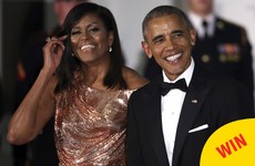 People are obsessed with this STUNNING gown Michelle Obama wore for her last state dinner