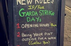 This Mullingar pub is introducing new rules for if and when the guards go on strike