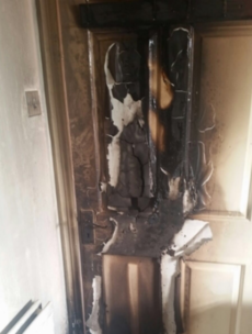 Firefighters warn of the dangers of leaving candles unattended