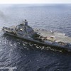 Russia is sailing a fleet of warships through the English Channel