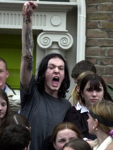 When students struck back: During the 2001 teachers' strike, students took to the streets