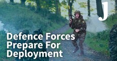 A mock firefight and IED blast: Irish soldiers prepare for Lebanon