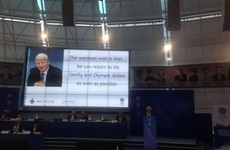 European Olympic Council expresses its "strong support" and "warmest wishes" for Pat Hickey