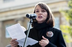 Actress Carey Mulligan joins London protest seeking end to Aleppo bombing