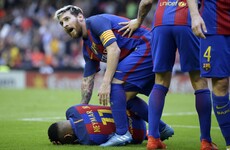 Luis Enrique, Valencia condemn missile throwing after Barcelona winner