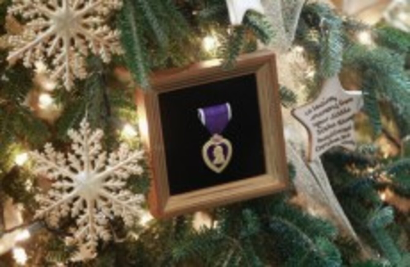 Military Christmas decorations accidentally sent to families of dead US