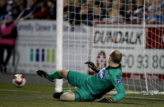 This dodgy penalty decision has put Dundalk's title party on ice