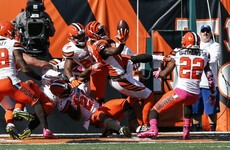 AJ Green goes up against five defenders on 48-yard Hail Mary - and wins