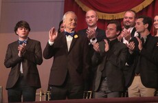 'It's a squirm-a-thon for me': Bill Murray accepts America's top comedy award
