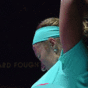 This tennis player gave herself a haircut during a match because her hair was pissing her off