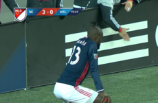 MLS striker booked for celebrating goal by twerking